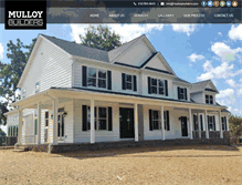 Tablet Screenshot of mulloybuilders.com